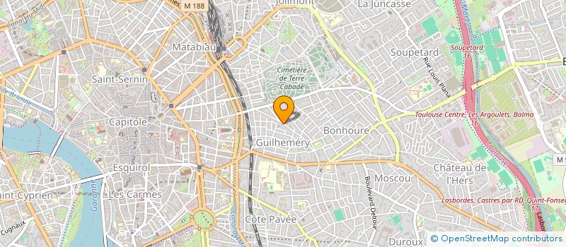 localisation de l'entreprise SCI LITTRE à TOULOUSE