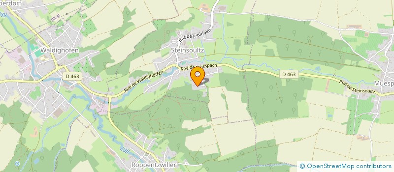 localisation de l'entreprise SCI LITZLER SJCM  STEINSOULTZ