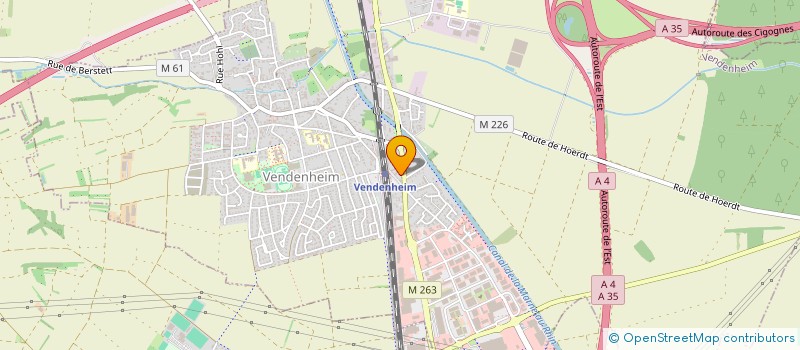 localisation de l'entreprise SCI LITZSEEL IMMO  VENDENHEIM