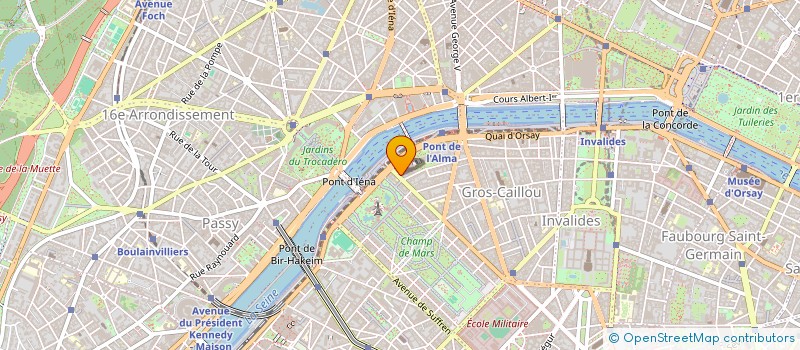 localisation de l'entreprise SCI LIU  PARIS