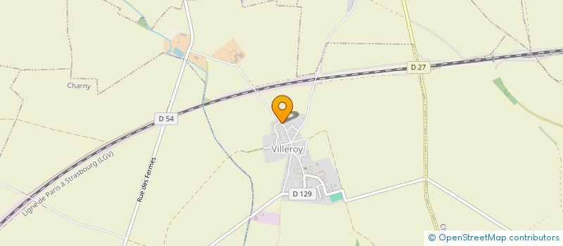 localisation de l'entreprise SCI LIV  VILLEROY