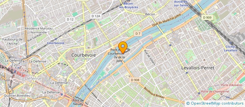 localisation de l'entreprise SCI LIV à NEUILLY-SUR-SEINE