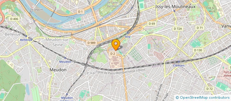 localisation de l'entreprise SCI LIVAE à CLAMART