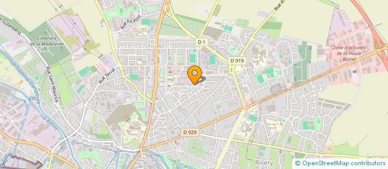 localisation de l'entreprise SCI LIVAN à AMIENS