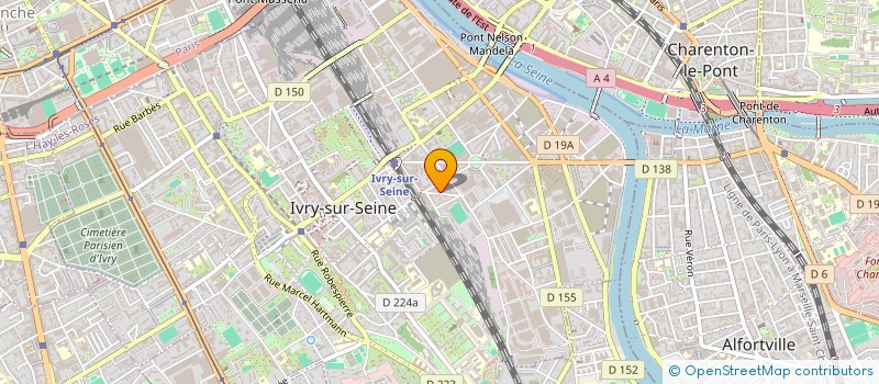 localisation de l'entreprise SCI LIVE A LIFE à IVRY-SUR-SEINE