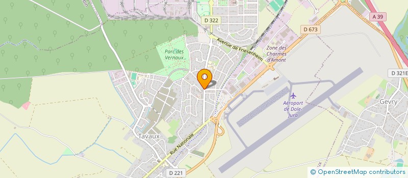 localisation de l'entreprise SCI LIVET  TAVAUX