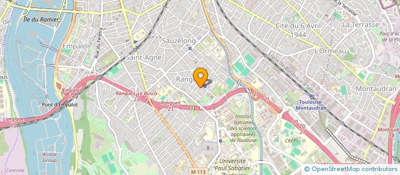 localisation de l'entreprise SCI LIVIA à TOULOUSE
