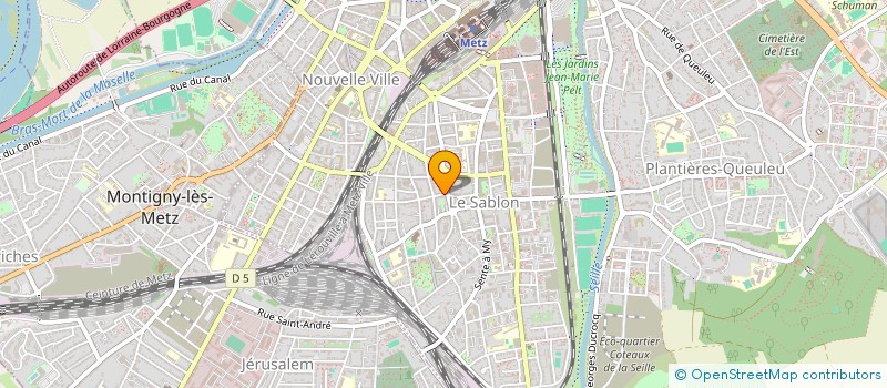 localisation de l'entreprise SCI LIVIER 47  METZ