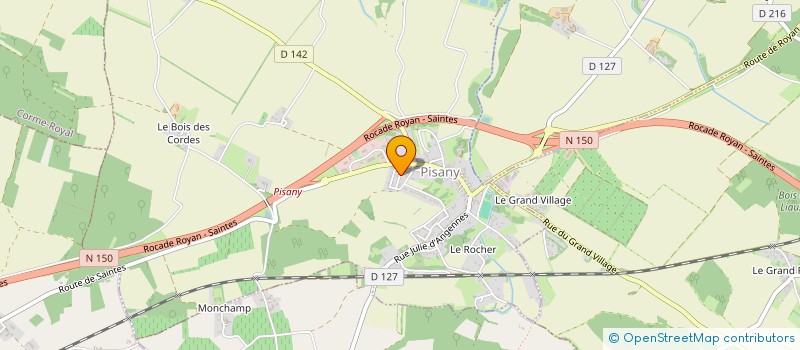 localisation de l'entreprise SCI LIVING HOUSE  PISANY