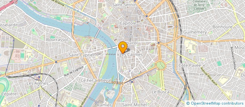 localisation de l'entreprise SCI LIVINGSTON  TOULOUSE