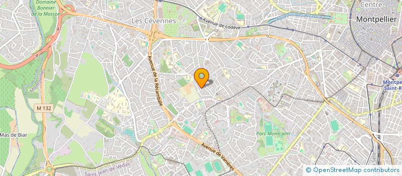 localisation de l'entreprise SCI LIVOURNE à MONTPELLIER