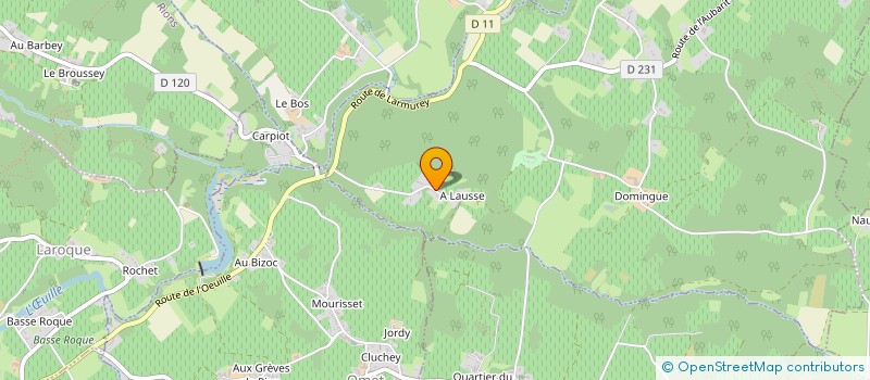 localisation de l'entreprise SCI LIVRANT  PORTE-DE-BENAUGE