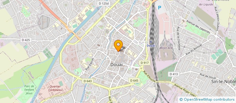 localisation de l'entreprise SCI LIVRE DE PIERRE à DOUAI
