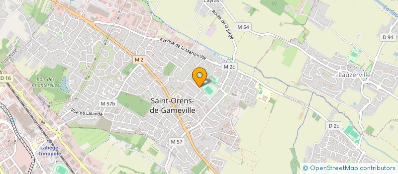 localisation de l'entreprise SCI LIWI  SAINT-ORENS-DE-GAMEVILLE