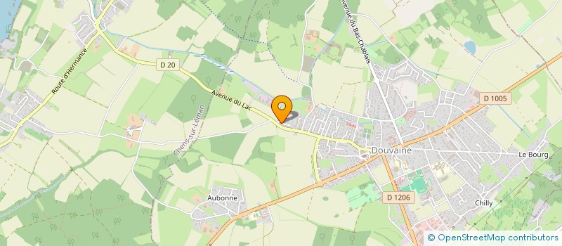 localisation de l'entreprise SCI LIXOU  DOUVAINE