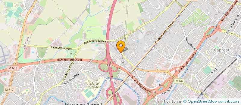 localisation de l'entreprise SCI LIZ  WASQUEHAL