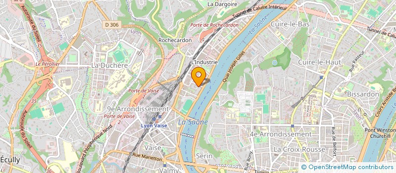 localisation de l'entreprise SCI LIZA  LYON