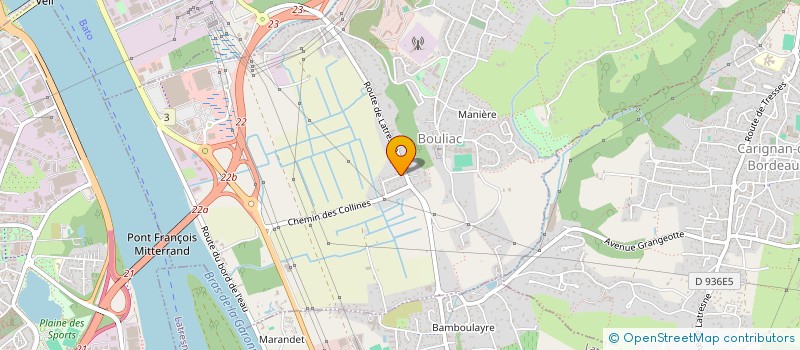 localisation de l'entreprise SCI LIZANA  BOULIAC