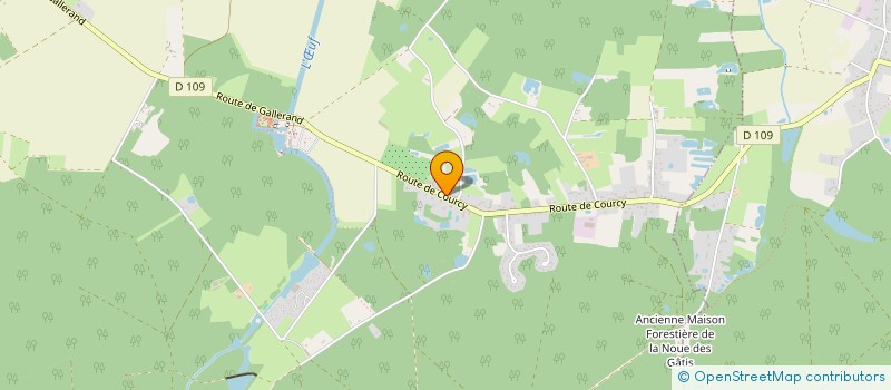 localisation de l'entreprise SCI LIZANAMEL à CHILLEURS-AUX-BOIS
