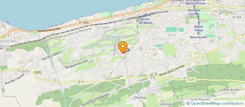 localisation de l'entreprise SCI LIZARD  PUBLIER