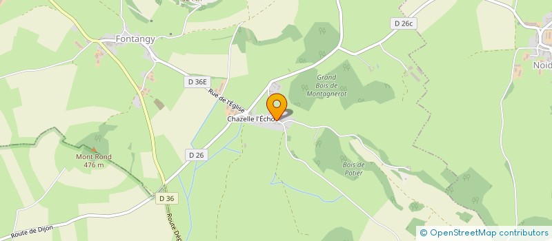 localisation de l'entreprise SCI LIZZY  FONTANGY