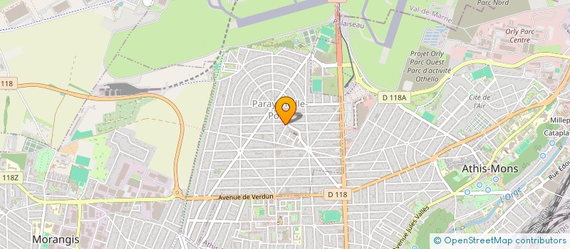 localisation de l'entreprise SCI LIZZY à PARAY-VIEILLE-POSTE