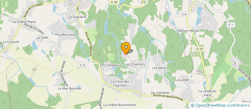 localisation de l'entreprise SCI LJ à NIEUL