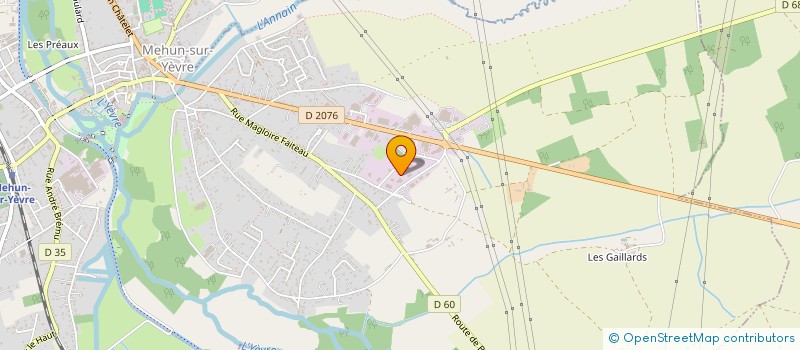 localisation de l'entreprise SCI LJ  MEHUN-SUR-YEVRE
