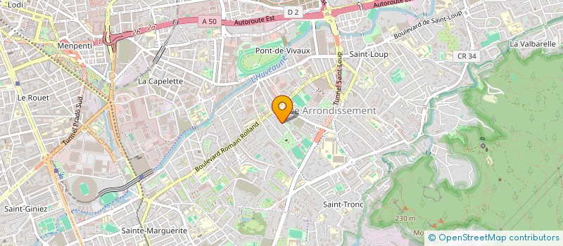 localisation de l'entreprise SCI LJ INVEST à MARSEILLE