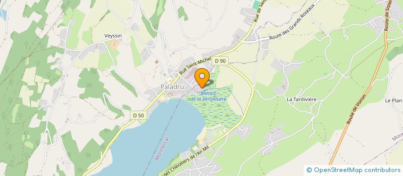 localisation de l'entreprise SCI LJ PROMOTION  MONTFERRAT