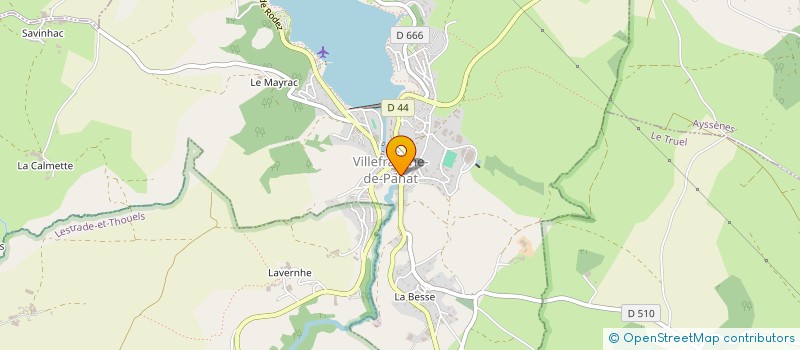 localisation de l'entreprise SCI LJ2T  VILLEFRANCHE-DE-PANAT