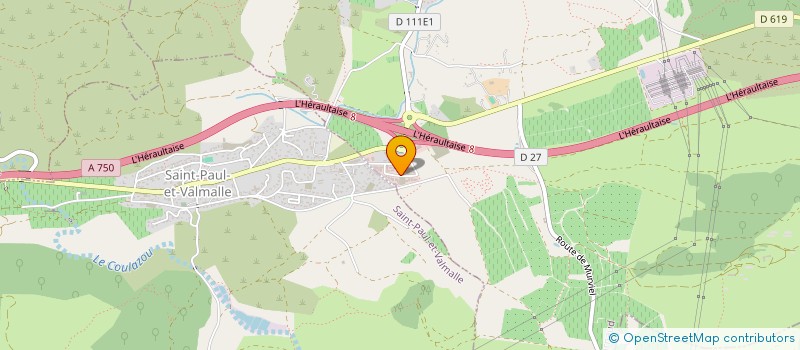 localisation de l'entreprise SCI LJB LA TOUR  MONTARNAUD