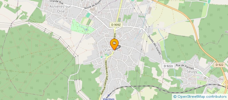 localisation de l'entreprise SCI LJC  VIARMES