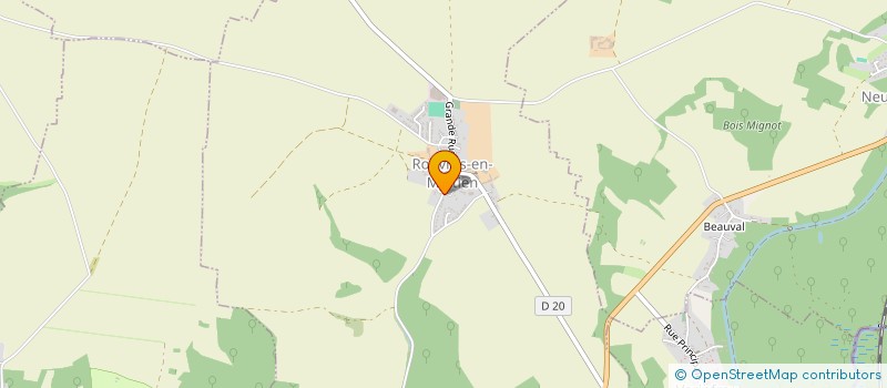 localisation de l'entreprise SCI LJF  ROUVRES-EN-MULTIEN