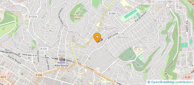 localisation de l'entreprise SCI LJFBEGUE  ROUEN