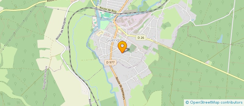 localisation de l'entreprise SCI LJFM à GUERIGNY