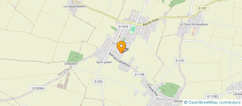 localisation de l'entreprise SCI LJG  DOMPIERRE-SUR-MER