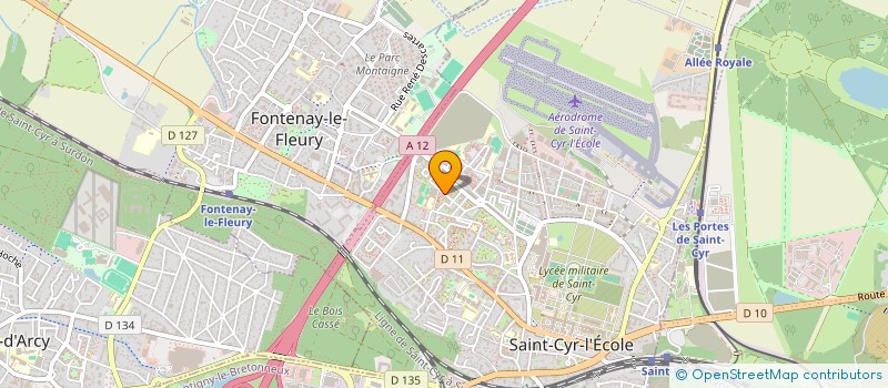 localisation de l'entreprise SCI LJKM  SAINT-CYR-L'ECOLE