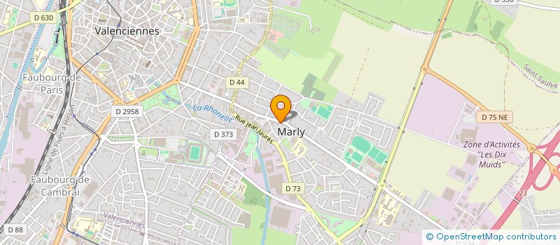 localisation de l'entreprise SCI LJM à MARLY