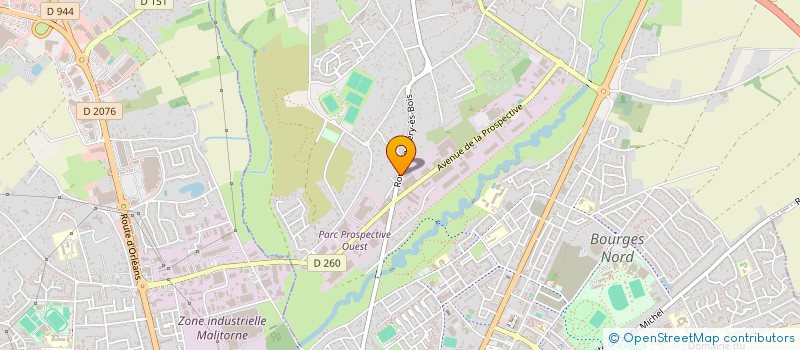 localisation de l'entreprise SCI LJM  BOURGES