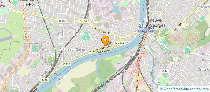 localisation de l'entreprise SCI LJMA IMMO  ABLON-SUR-SEINE