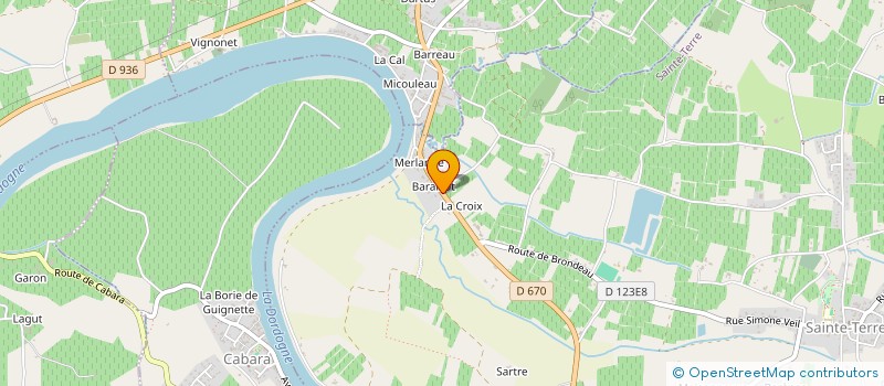 localisation de l'entreprise SCI LJN  SAINT-MAGNE-DE-CASTILLON