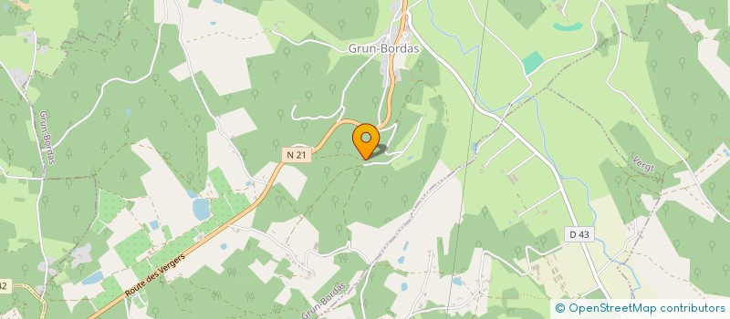 localisation de l'entreprise SCI LJPC  VEYRINES-DE-VERGT