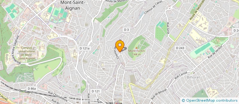 localisation de l'entreprise SCI LJUBAVI à BOIS-GUILLAUME