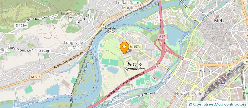 localisation de l'entreprise SCI LKL  LONGEVILLE-LES-METZ