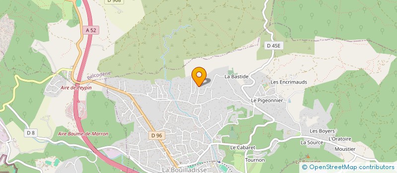 localisation de l'entreprise SCI LKL IMMO  LA BOUILLADISSE