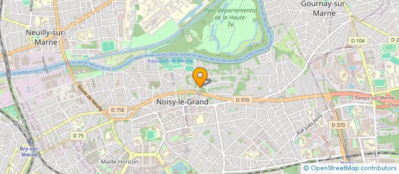 localisation de l'entreprise SCI LKN à NOISY-LE-GRAND