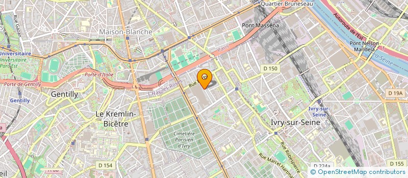 localisation de l'entreprise SCI LKPT à IVRY-SUR-SEINE