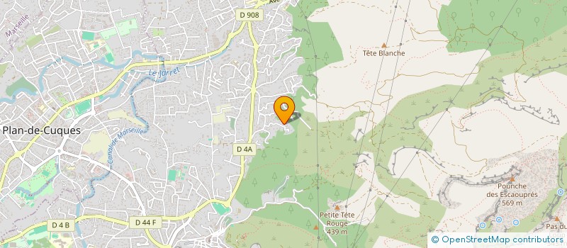 localisation de l'entreprise SCI LKS  ALLAUCH