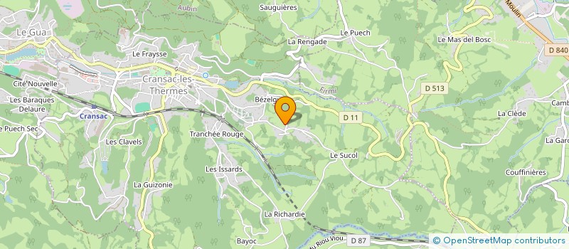 localisation de l'entreprise SCI LL  AUBIN